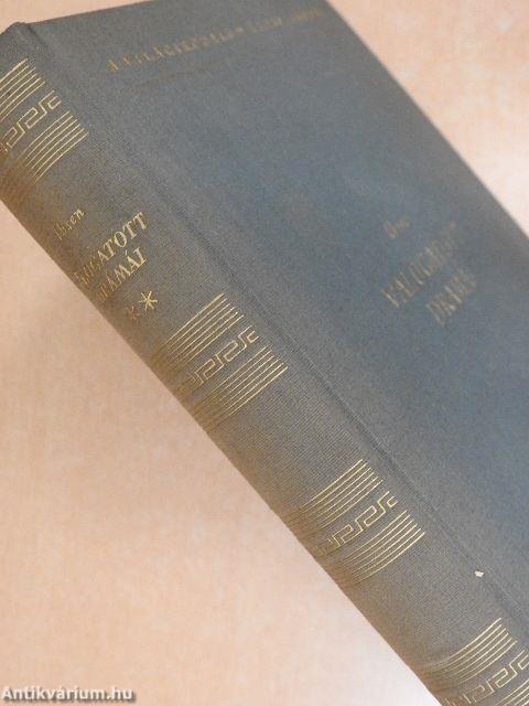 Henrik Ibsen válogatott drámái II. 