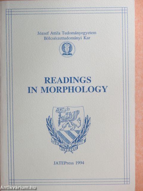Readings in Morphology