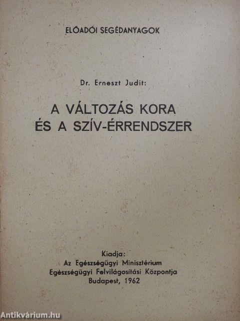 A változás kora és a szív-érrendszer