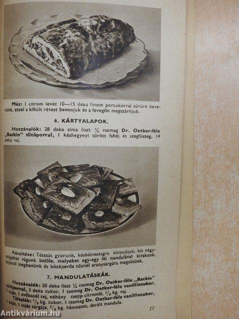 Képes süteményreceptek a magyar háziasszonyoknak