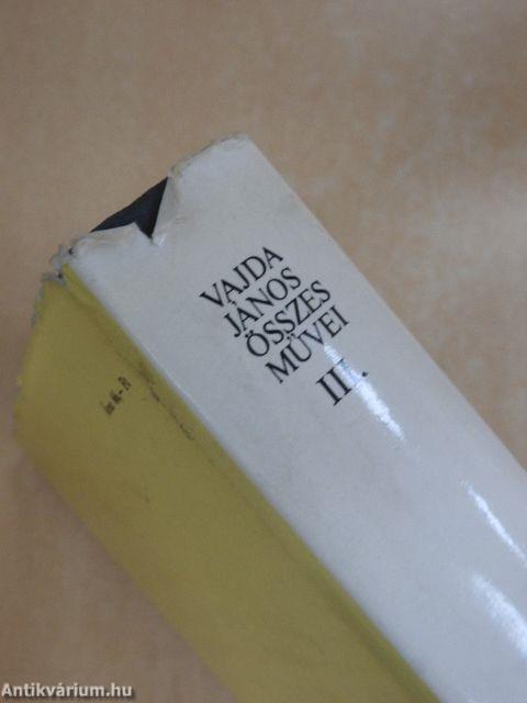 Vajda János összes művei III.