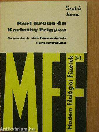 Karl Kraus és Karinthy Frigyes