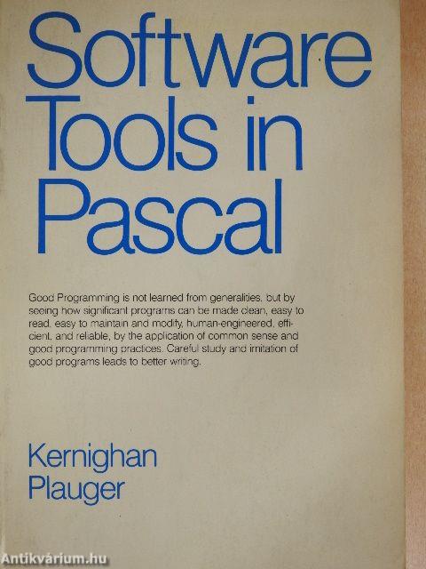 Software Tools in Pascal