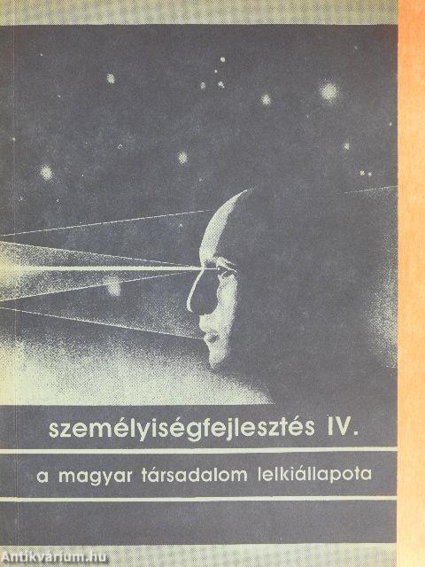 Személyiségfejlesztés IV.