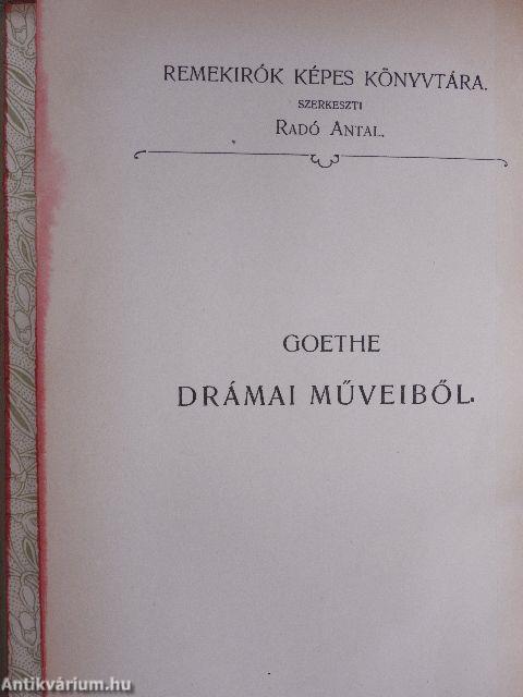 Goethe drámai műveiből