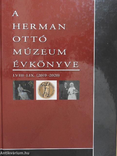 A Herman Ottó Múzeum évkönyve LVIII-LIX. (2019-2020)