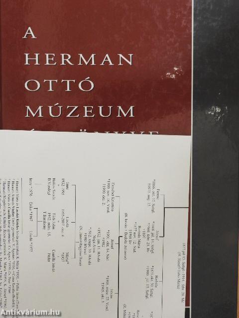 A Herman Ottó Múzeum évkönyve LVIII-LIX. (2019-2020)