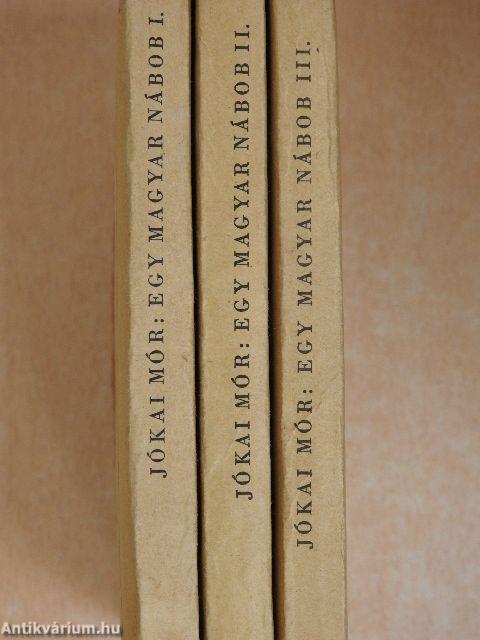 Egy magyar nábob I-III.