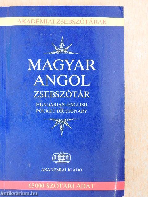 Magyar-angol zsebszótár