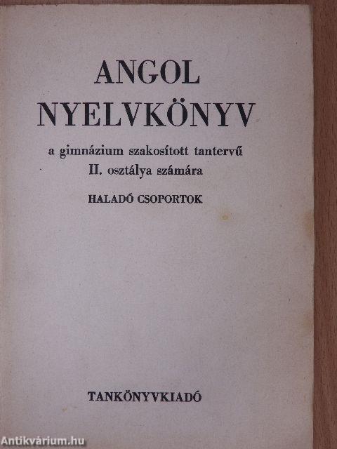 Angol nyelvkönyv II.