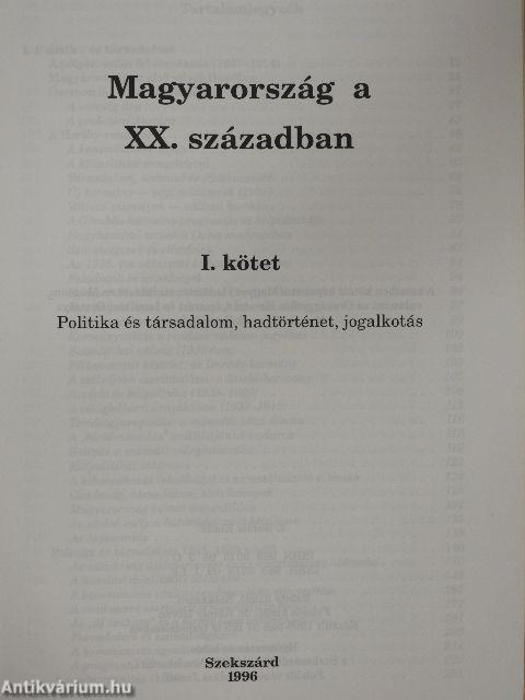 Magyarország a XX. században I.