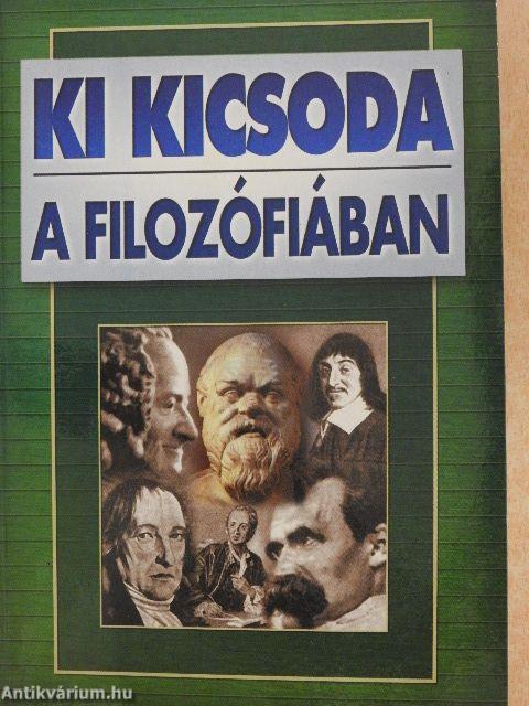 Ki kicsoda a filozófiában