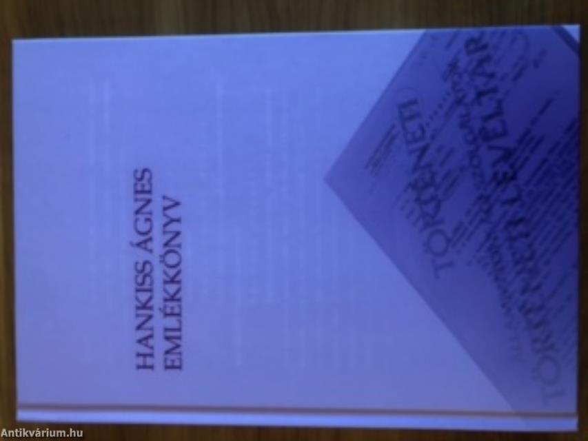 Hankiss Ágnes Emlékkönyv
