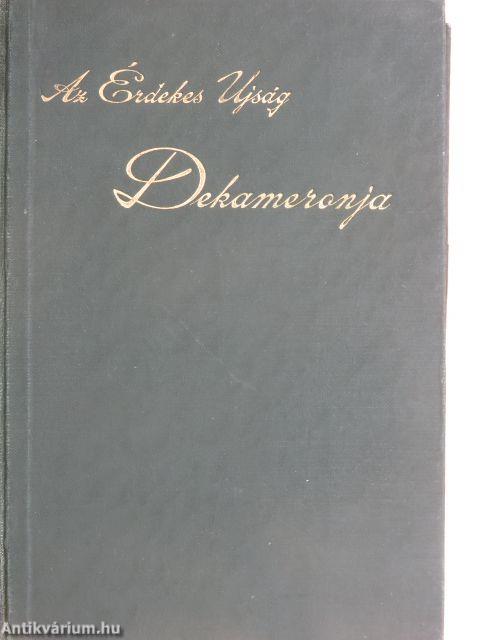 Az Érdekes Ujság Dekameronja I. (töredék)