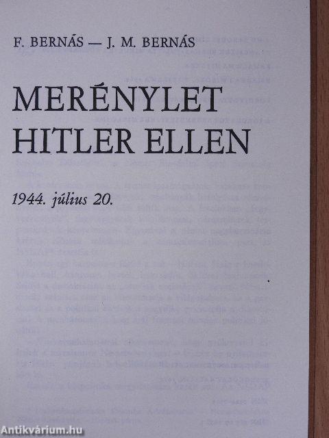 Merénylet Hitler ellen