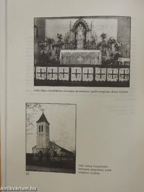 A római katolikus egyház története Gyálon, Felsőpakonyon, Némediszőlőn