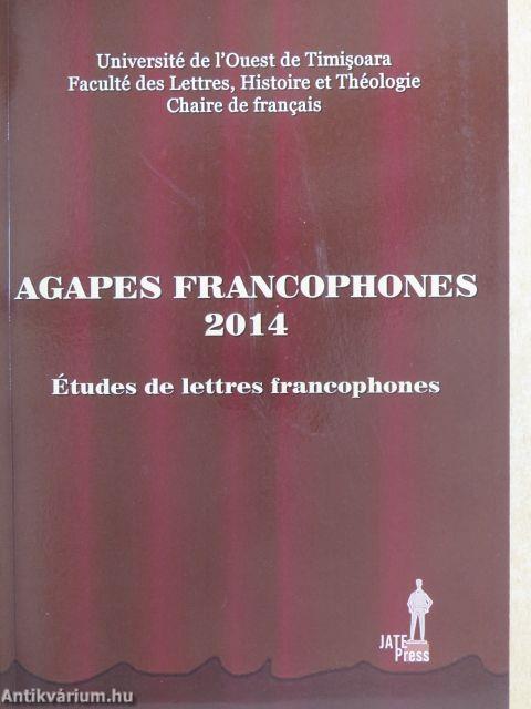 Agapes Francophones 2014