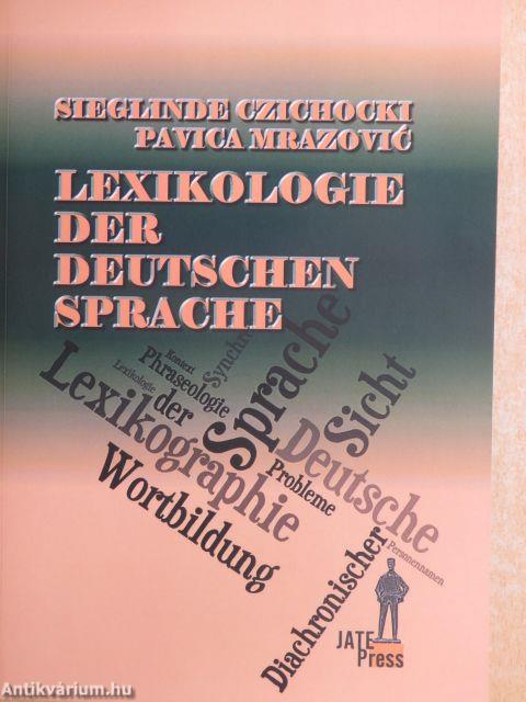 Lexikologie der Deutschen Sprache