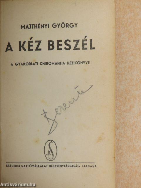 A kéz beszél