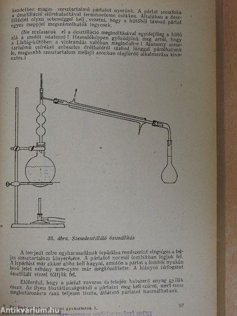 Erjedésipari laboratóriumi gyakorlatok I.
