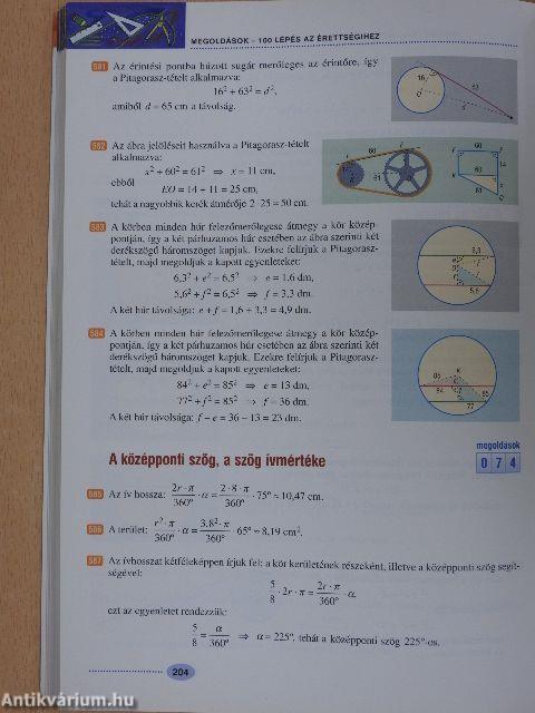 100 lépés az érettségihez - Matematika