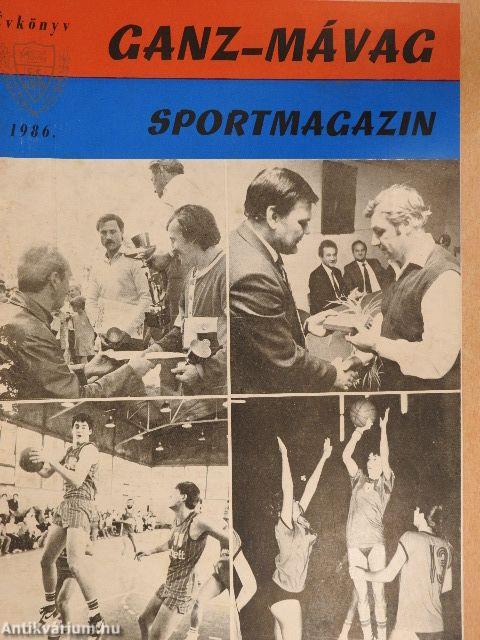 Ganz-Mávag Sportmagazin Évkönyv 1986.