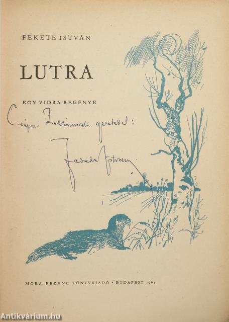 Lutra (dedikált példány)