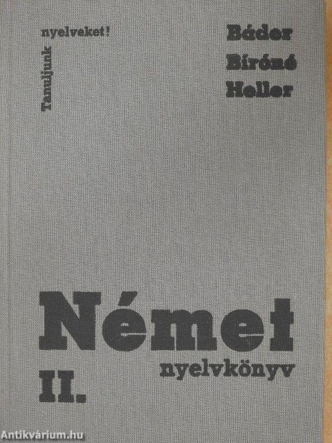 Német nyelvkönyv II.