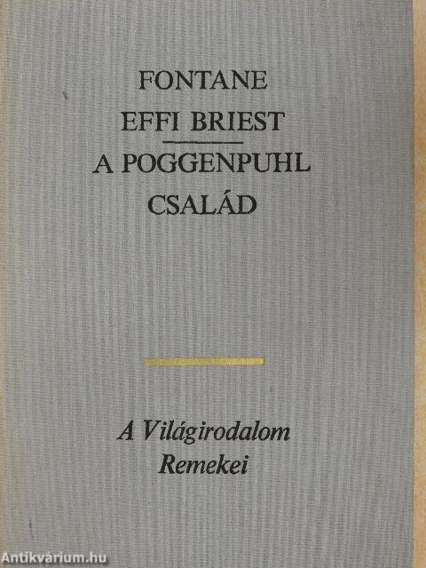 Effi Briest/A Poggenpuhl család