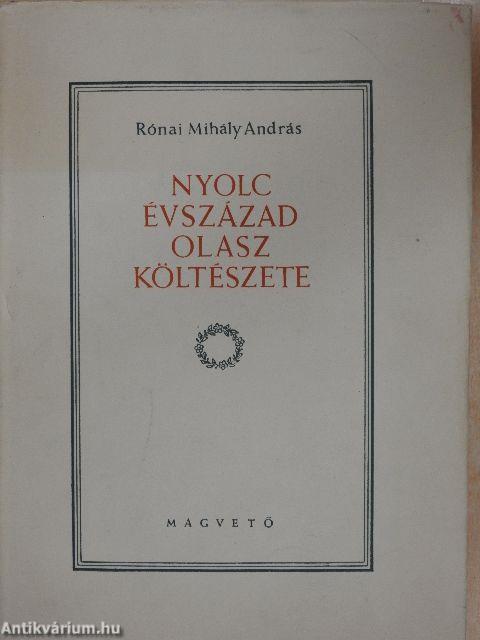 Nyolc évszázad olasz költészete