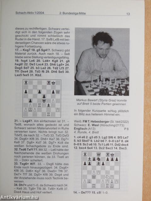 Schach 2001. (nem teljes évfolyam)