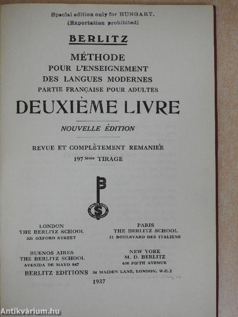 Deuxiéme livre