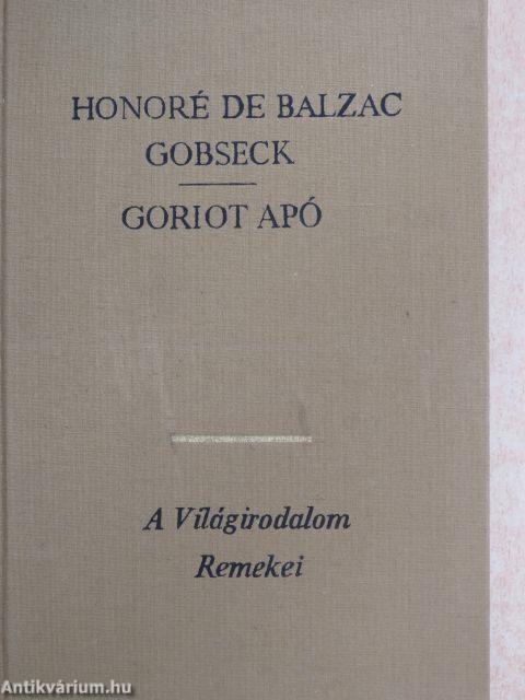 Gobseck/Goriot apó