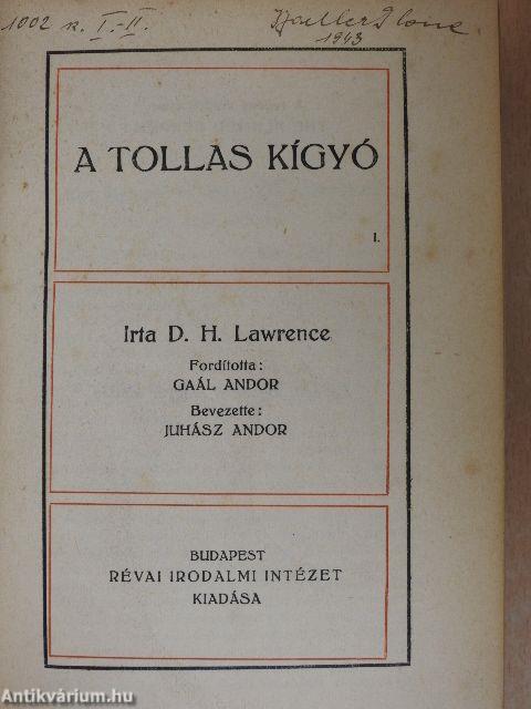 A tollas kígyó I-II.