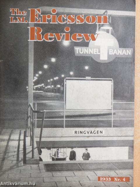 The L. M. Ericsson Review 1933 Nr. 4