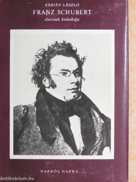 Franz Schubert életének krónikája