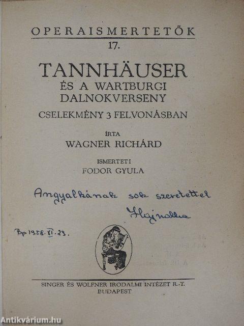 Tannhäuser és a wartburgi dalnokverseny