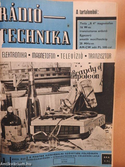 Rádiótechnika 1968-1969. január-december