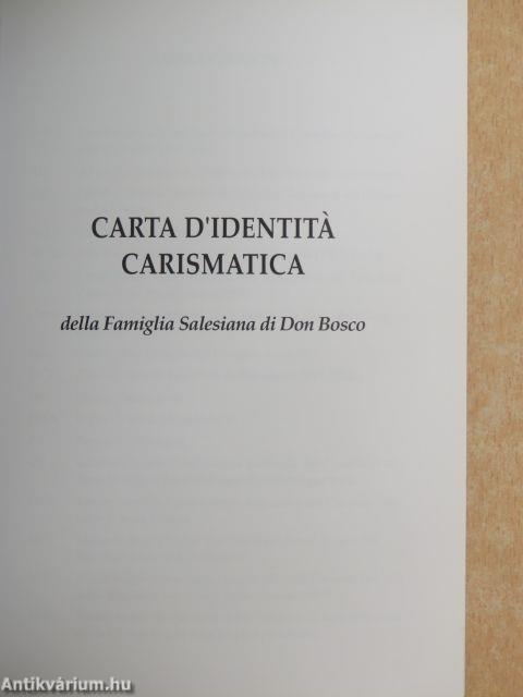 Carta d'identitá carismatica