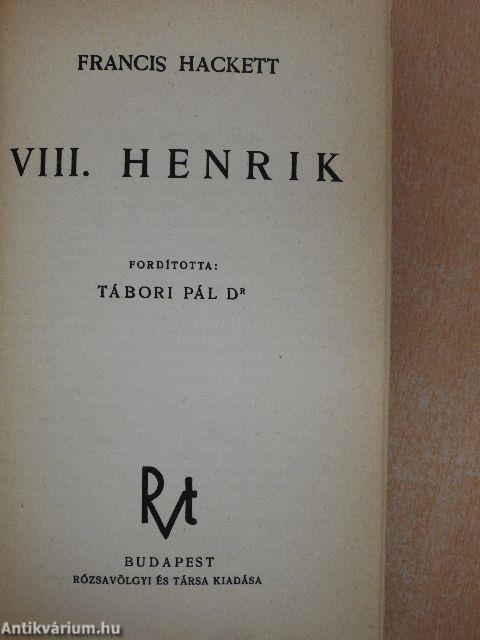 VIII. Henrik