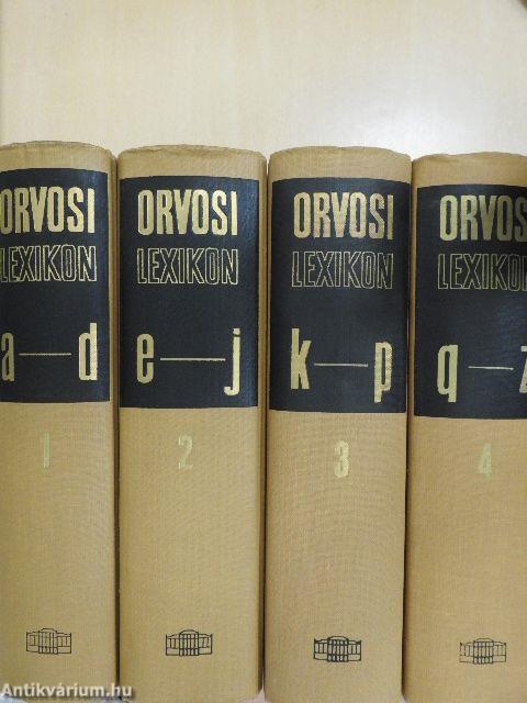 Orvosi lexikon 1-4.