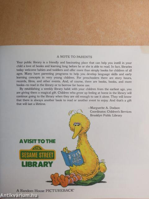 A Visit to the Sesame Street Library