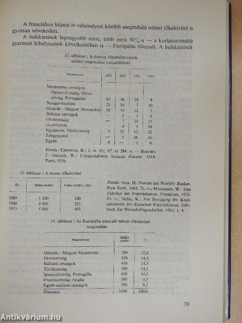 Gazdasági elmaradottság, kiutak és kudarcok a XIX. századi Európában