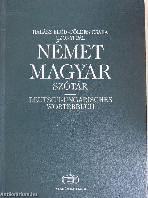 Német-magyar szótár