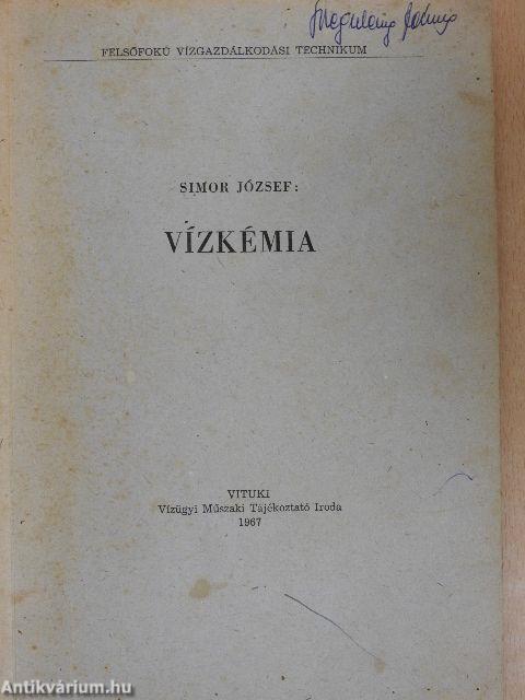 Vízkémia