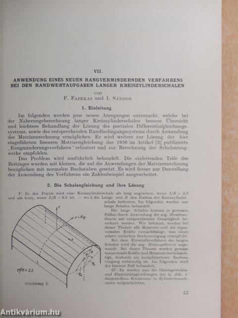 Anwendung eines neuen Rangvermindernden Verfahrens bei den Randwertaufgaben Langer Kreiszylinderschalen