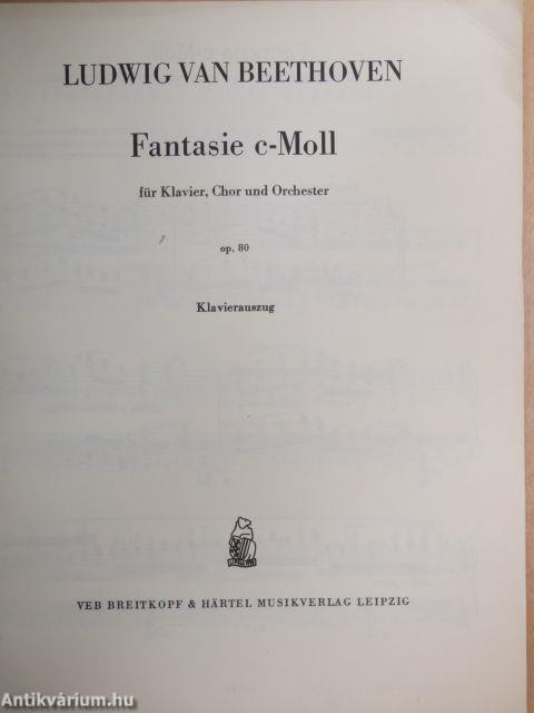 Fantasie C-Moll für Klavier, Chor und Orchester