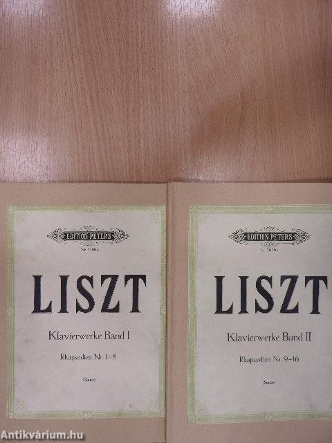 Werke für Klavier zu 2 Händen - Rhapsodien I-II.