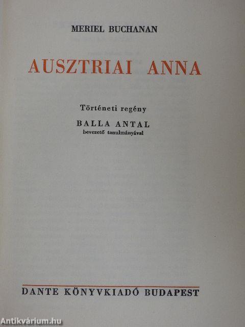 Ausztriai Anna