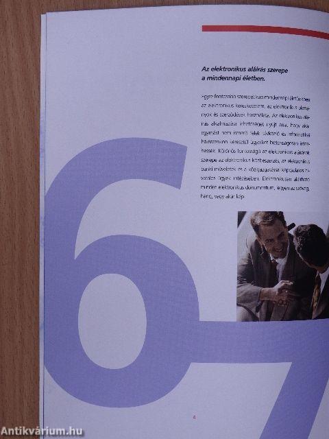 Az elektronikus aláírás